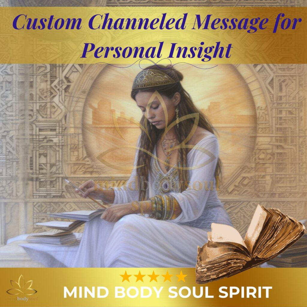 Custom Channeled Message for Personal Insight